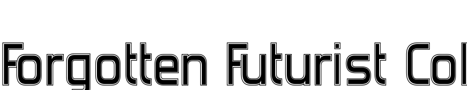 Forgotten Futurist College Font Download Free